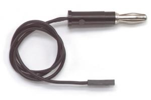 Banana Plug To .025" Square Receptacle