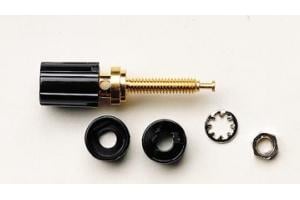 Binding Post, Low Thermal Emf. Tellurium-Copper, Gold-Plated
