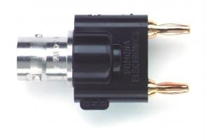 BNC (F) To Double Miniature Banana Plugs