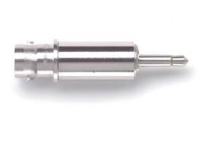 BNC (F) To Two Conductor 0.14 In (3.58 mm) Dia. Tini Plug