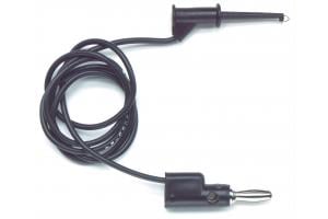 Micrograbber® Test Clip To Stacking Banana Plug Patch Cord