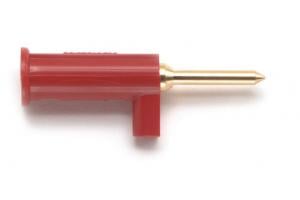 Pin Tip Plug With Safety Sleeve, Solderless