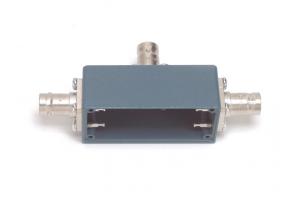 Shielded Box, Size A (2.25" X 1.13" X .88") With 3 BNC (F) Blue Enamel, With Cover