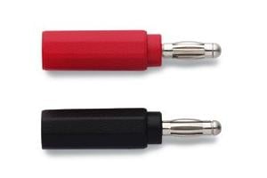 Standard Sheath Banana Jack To Non-Sheath Banana Plug Adapter