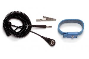 Static Control Wrist Strap With Clip & Cord