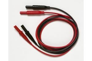 Test Leads, Straight Dmm Plug To Retractable Sheath Plug Fits All Meters