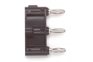 Triple Banana Plug, Solderless